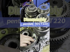 Разборка трансмиссии Pentium